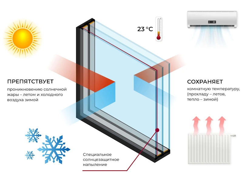 Мультифункциональные стёкла